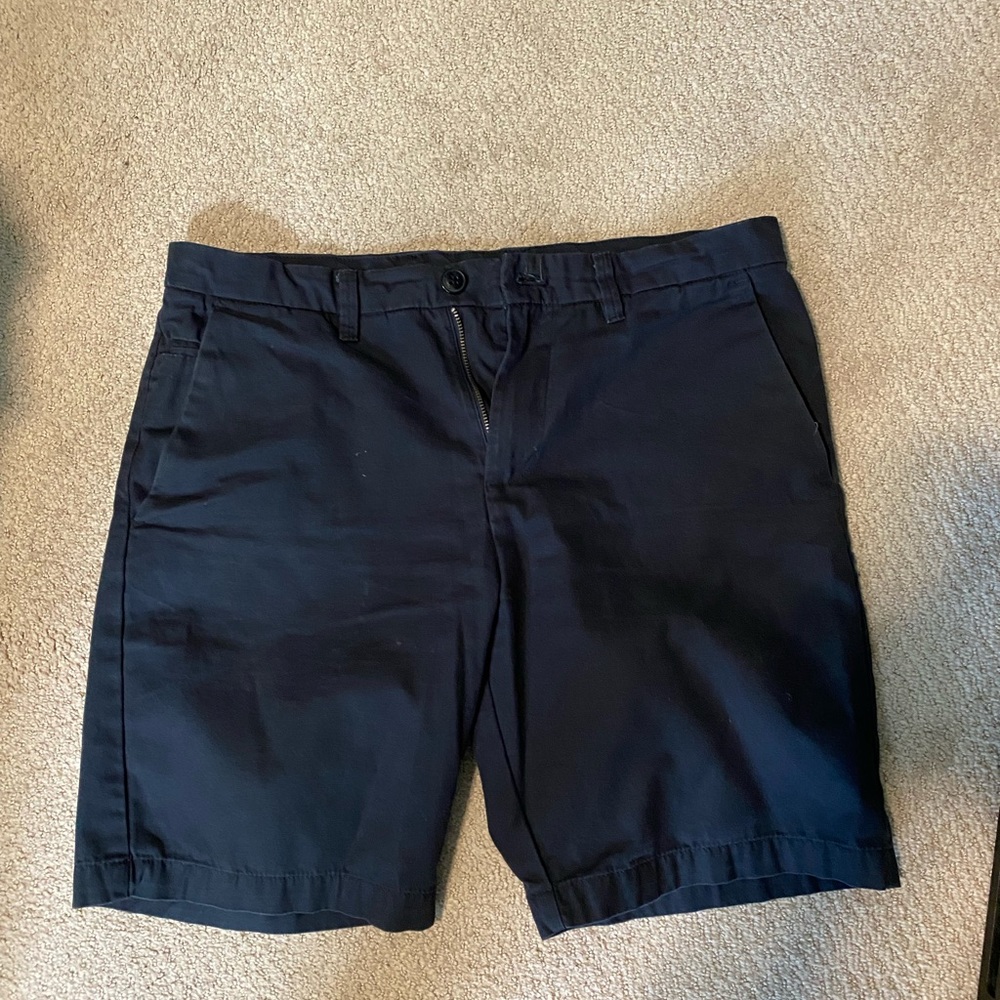 Calvin Klein Black slim fit above-knee shorts